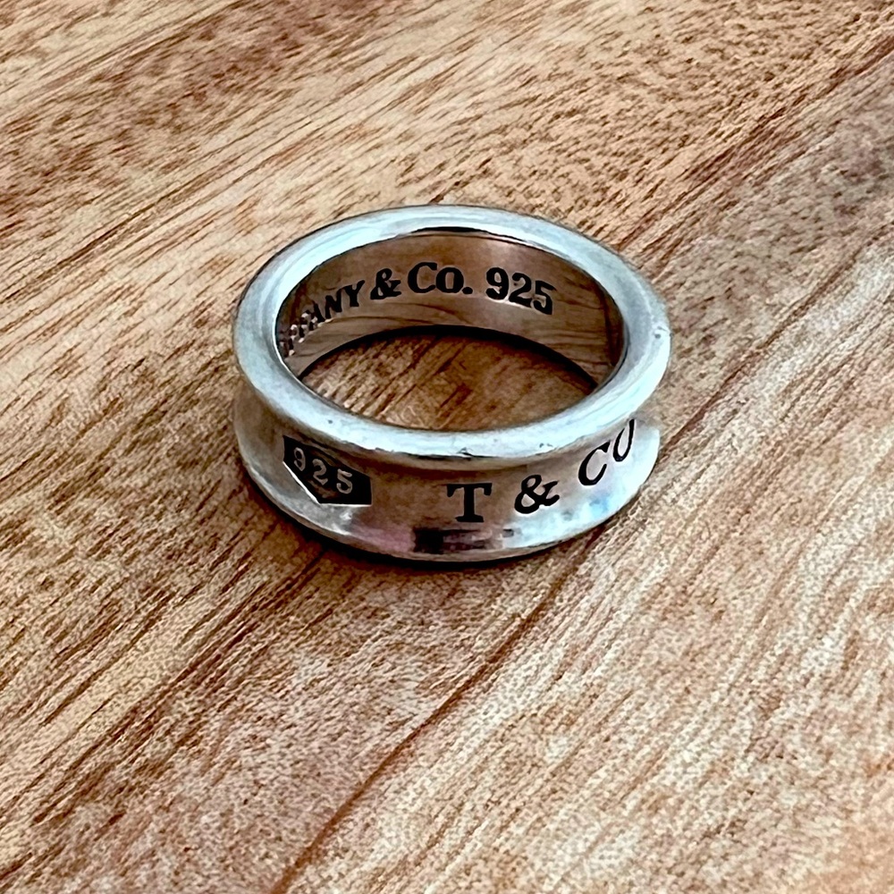 Tiffany and co silver ring